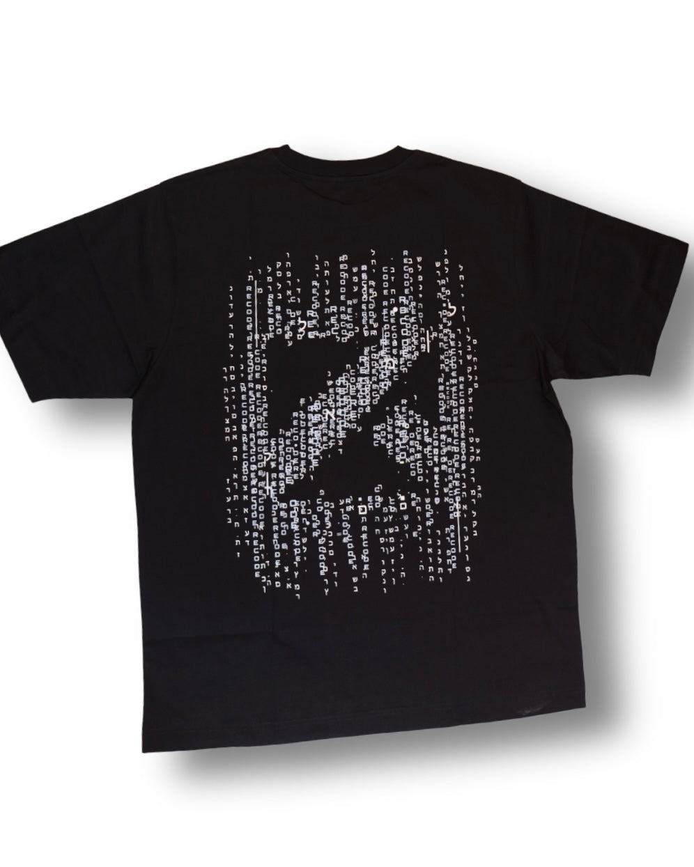 Recode Records White Logo T-Shirt Black