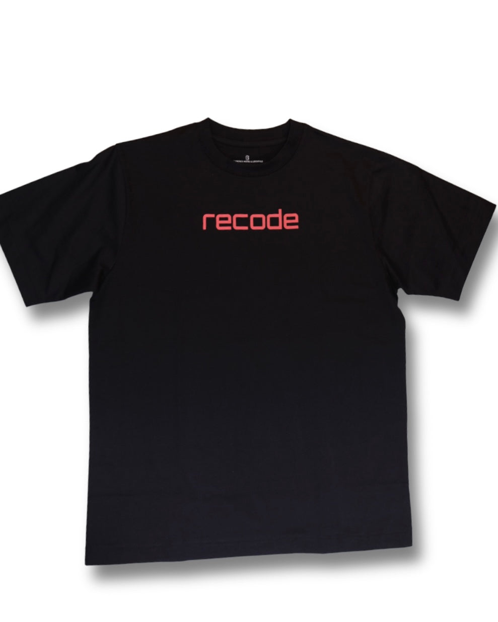 Recode Records Logo Tee Black